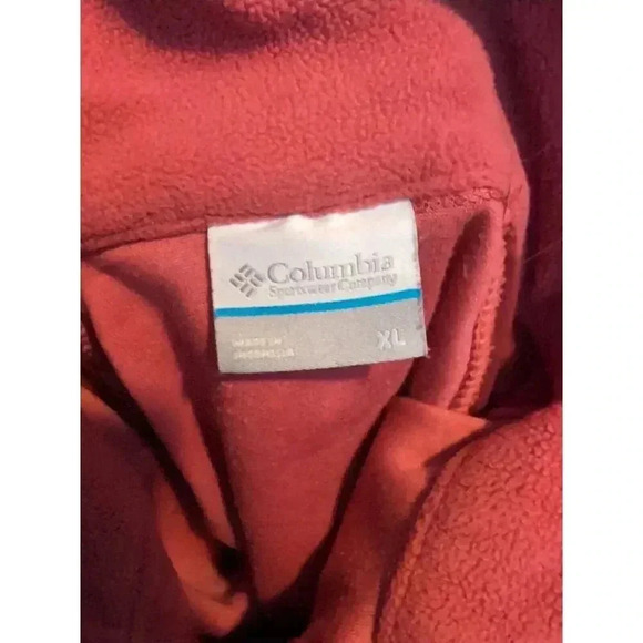 Womens XL Columbia Fleece 1/4 Zip Sweater - Picture 7 of 8
